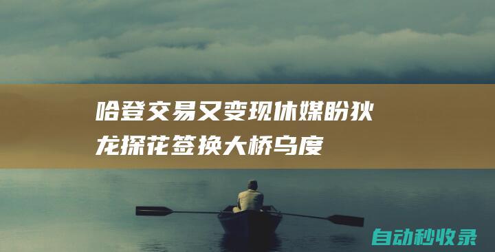 哈登交易又变现：休媒盼狄龙+探花签换大桥乌度卡执教第2年冲冠|火箭队|史密斯|詹姆斯·哈登